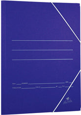 CARPETA FOLIO GOMAS SENCILLA 500GR CARTON AZUL | 20 UNIDADES | (MANIPULADOS MARIOLA S,L,)